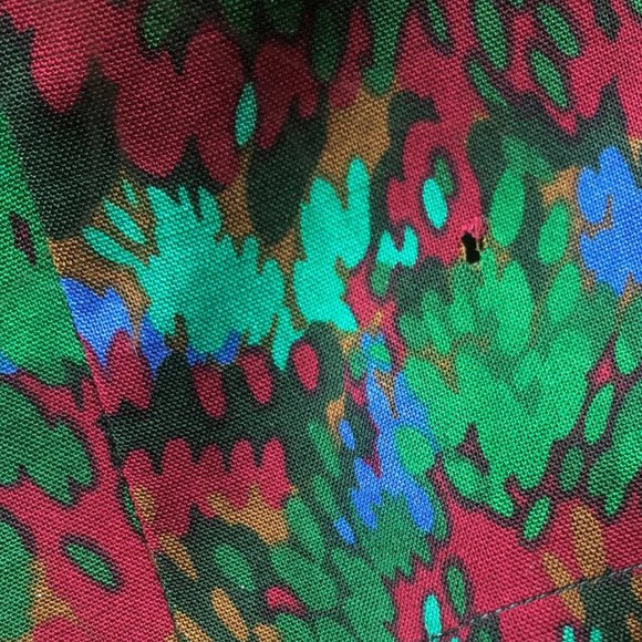 Yves Saint Laurent 81 F/W Rive Gauche Vintage Wool Challis Balloon Sleeve Blouse - Picture 9 of 10